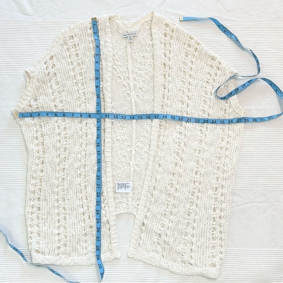 American Eagle Boho Oversized Sleeveless Crochet Cardigan - Picture 4 of 14